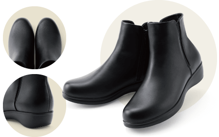 Wedge Heel Boots ウェッジヒールブーツ FR-4008