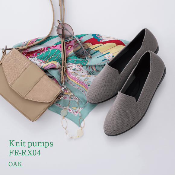 Knit pumps FR-RX04 OAK